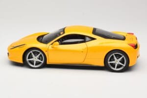 Ferrari 458 Italia Κίτρινο Hot Wheels 1:18 P9894 Μέταλλο - εικόνα 4 από 8