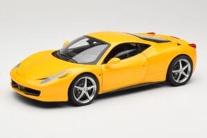 Ferrari 458 Italia Κίτρινο Hot Wheels 1:18 P9894 Μέταλλο