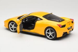 Ferrari 458 Italia Κίτρινο Hot Wheels 1:18 P9894 Μέταλλο - εικόνα 5 από 8