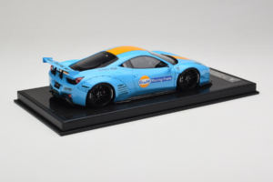 Ferrari 458 LB Works Gulf Blue Orange BBA 1:18 REMC033 Ρητίνη - εικόνα 3 από 7
