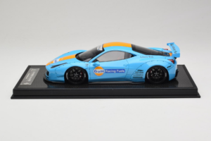 Ferrari 458 LB Works Gulf Blue Orange BBA 1:18 REMC033 Ρητίνη