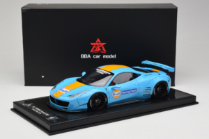 Ferrari 458 LB Works Gulf Blue Orange BBA 1:18 REMC033 Ρητίνη - εικόνα 7 από 7
