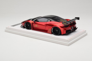 Ferrari 458 Liberty Walk LB-Silhouette WORKS GT Candy Κόκκινο IVY 1:18 REMC003 Ρητίνη - εικόνα 5 από 6