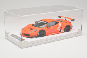 Ferrari 458 Liberty Walk LB-Silhouette WORKS GT Πορτοκαλί IVY 1:18 REMC002 Ρητίνη - εικόνα 2 από 6