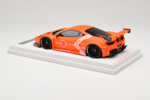 Ferrari 458 Liberty Walk LB-Silhouette WORKS GT Πορτοκαλί IVY 1:18 REMC002 Ρητίνη - εικόνα 5 από 6