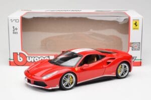Ferrari 488 GTB Κόκκινο Bburago 1:18 18-76102 Μέταλλο - εικόνα 8 από 8