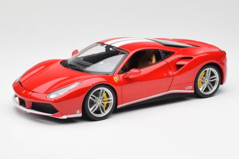 Ferrari 488 GTB Κόκκινο Bburago 1:18 18-76102 Μέταλλο
