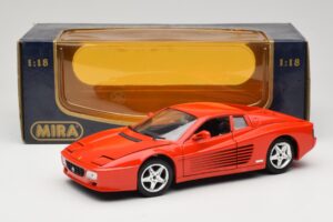 Ferrari 512 TR Κόκκινο Mira 1:18 6144 Μέταλλο - εικόνα 8 από 8