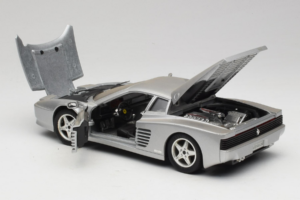 Ferrari 512 TR Ασημί Mira 1:18 6178-B1 Μέταλλο - εικόνα 5 από 8