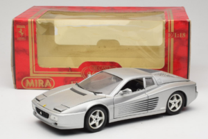 Ferrari 512 TR Ασημί Mira 1:18 6178-B1 Μέταλλο - εικόνα 8 από 8
