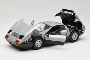 Ferrari 512BB Ασημί Kyosho 1:18 08171S Μέταλλο - εικόνα 2 από 8