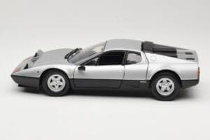 Ferrari 512BB Ασημί Kyosho 1:18 08171S Μέταλλο - εικόνα 4 από 8