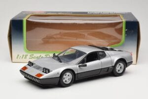 Ferrari 512BB Ασημί Kyosho 1:18 08171S Μέταλλο - εικόνα 8 από 8