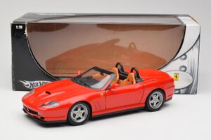 Ferrari 550 Barchetta Rosso Corsa Hot Wheels 1:18 74299294419 Μέταλλο - εικόνα 8 από 8