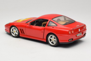 Ferrari 550 Maranello 22 Jahre Ferrari Model Club Κόκκινο Bburago 1:18 3064-P2 Μέταλλο - εικόνα 7 από 8
