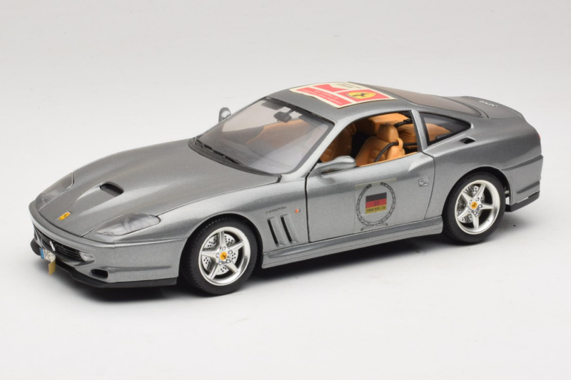 Ferrari 550 Maranello 25 Ferrari Model Club Ασημί Bburago 1:18 3344-S1 Μέταλλο