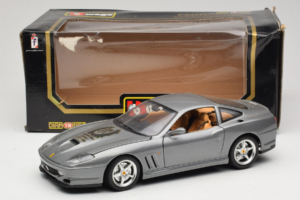 Ferrari 550 Maranello 25 Jahre Ferrari Model Club Ασημί 2η Έκδοση Bburago 1:18 3064-S1 Μέταλλο - εικόνα 8 από 8
