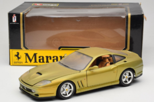Ferrari 550 Maranello Gold Metallic Braccio & Gotz Bburago 1:18 3044-G1 Μέταλλο - εικόνα 8 από 8