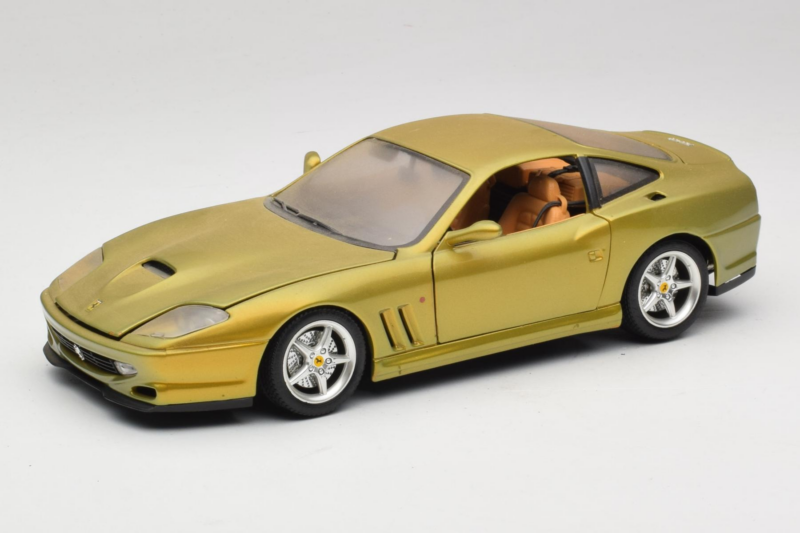 Ferrari 550 Maranello Gold Metallic Braccio & Gotz Bburago 1:18 3044-G1 Μέταλλο