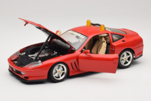 Ferrari 550 Maranello Safety Car Rosso Corsa Bburago 1:18 3064-P1 Μέταλλο - εικόνα 2 από 8