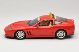 Ferrari 550 Maranello Safety Car Rosso Corsa Bburago 1:18 3064-P1 Μέταλλο - εικόνα 4 από 8