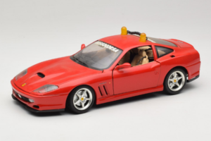 Ferrari 550 Maranello Safety Car Rosso Corsa Bburago 1:18 3064-P1 Μέταλλο
