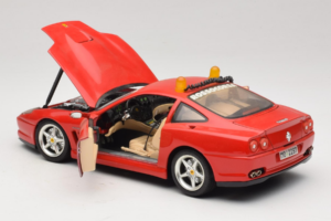 Ferrari 550 Maranello Safety Car Rosso Corsa Bburago 1:18 3064-P1 Μέταλλο - εικόνα 5 από 8
