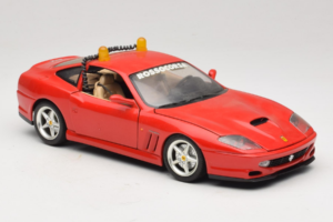 Ferrari 550 Maranello Safety Car Rosso Corsa Bburago 1:18 3064-P1 Μέταλλο - εικόνα 6 από 8