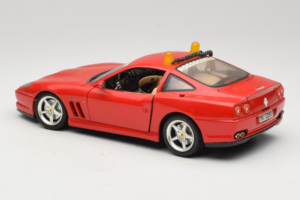 Ferrari 550 Maranello Safety Car Rosso Corsa Bburago 1:18 3064-P1 Μέταλλο - εικόνα 7 από 8