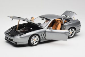 Ferrari 550 Maranello Ασημί Bburago 1:18 3344 Μέταλλο - εικόνα 2 από 8
