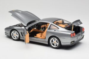 Ferrari 550 Maranello Ασημί Bburago 1:18 3344 Μέταλλο - εικόνα 5 από 8