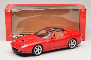 Ferrari 575M Superamerica Κόκκινο Hot Wheels 1:18 J2858 Μέταλλο - εικόνα 8 από 8