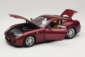Ferrari 599 GTB Fiorano Σκούρο Κόκκινο Hot Wheels 1:18 M1200 Μέταλλο - εικόνα 2 από 8
