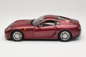 Ferrari 599 GTB Fiorano Σκούρο Κόκκινο Hot Wheels 1:18 M1200 Μέταλλο - εικόνα 4 από 8