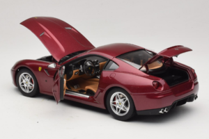 Ferrari 599 GTB Fiorano Σκούρο Κόκκινο Hot Wheels 1:18 M1200 Μέταλλο - εικόνα 5 από 8