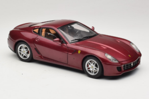 Ferrari 599 GTB Fiorano Σκούρο Κόκκινο Hot Wheels 1:18 M1200 Μέταλλο - εικόνα 6 από 8