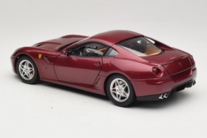 Ferrari 599 GTB Fiorano Σκούρο Κόκκινο Hot Wheels 1:18 M1200 Μέταλλο - εικόνα 7 από 8