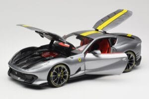 Ferrari 812 Competizione Grigio Coburn Bburago 1:18 18-01647 Μέταλλο - εικόνα 2 από 8