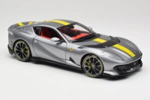 Ferrari 812 Competizione Grigio Coburn Bburago 1:18 18-01647 Μέταλλο - εικόνα 6 από 8