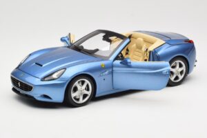 Ferrari California Ανοιχτό Μπλε Hot Wheels 1:18 N2043 Μέταλλο - εικόνα 2 από 8