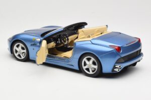 Ferrari California Ανοιχτό Μπλε Hot Wheels 1:18 N2043 Μέταλλο - εικόνα 5 από 8