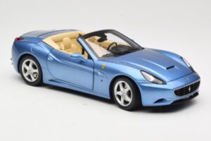 Ferrari California Ανοιχτό Μπλε Hot Wheels 1:18 N2043 Μέταλλο - εικόνα 6 από 8