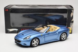 Ferrari California Ανοιχτό Μπλε Hot Wheels 1:18 N2043 Μέταλλο - εικόνα 8 από 8