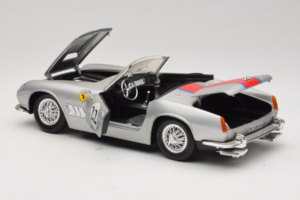 Ferrari California #22 Ασημί Κόκκινη Ρίγα 1966 Tonka 1:18 01109-S2 Μέταλλο - εικόνα 5 από 8