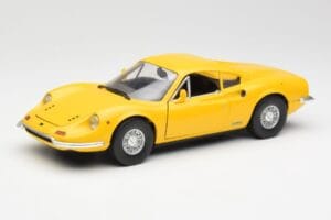 Ferrari Dino 246 GT Κίτρινο Anson 1:18 30301W Μέταλλο