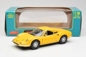 Ferrari Dino 246 GT Κίτρινο Anson 1:18 30301W Μέταλλο - εικόνα 8 από 8