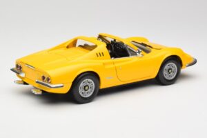 Ferrari Dino 246 GTS Κίτρινο Hot Wheels 1:18 23920 Μέταλλο - εικόνα 3 από 8