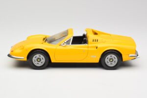Ferrari Dino 246 GTS Κίτρινο Hot Wheels 1:18 23920 Μέταλλο - εικόνα 4 από 8