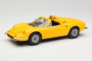 Ferrari Dino 246 GTS Κίτρινο Hot Wheels 1:18 23920 Μέταλλο