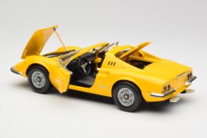 Ferrari Dino 246 GTS Κίτρινο Hot Wheels 1:18 23920 Μέταλλο - εικόνα 5 από 8